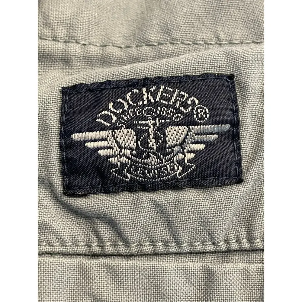 Dockers blue gray twill shorts 34   100% cotton